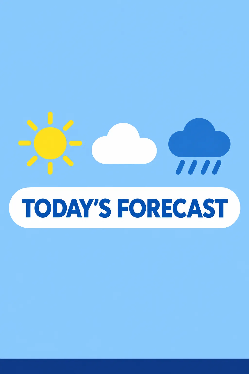 TODAY'S FORECAST